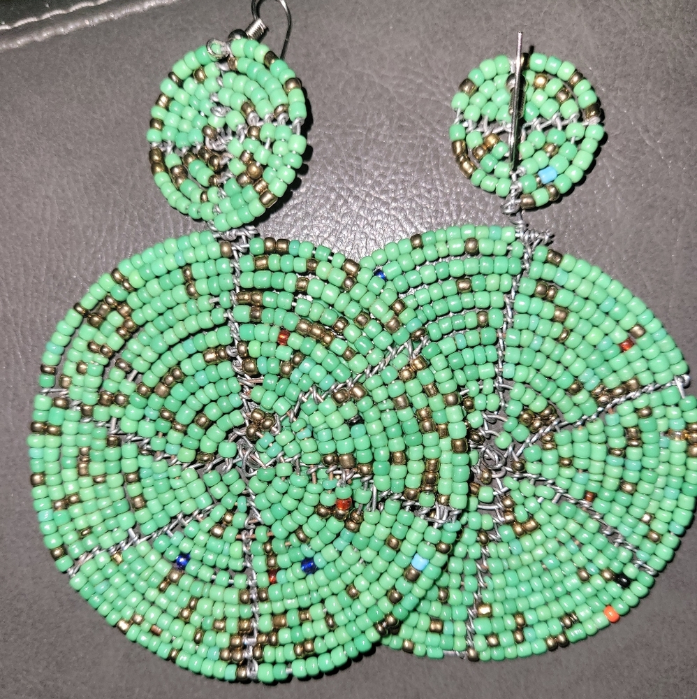 African earrings
